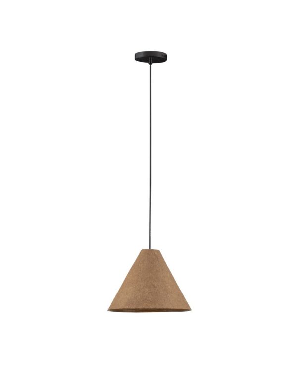 Lampa wisząca nowoczesna Luces Exclusivas ARENAS, brązowa, 1 × E27, Ø 30 cm – LE45840