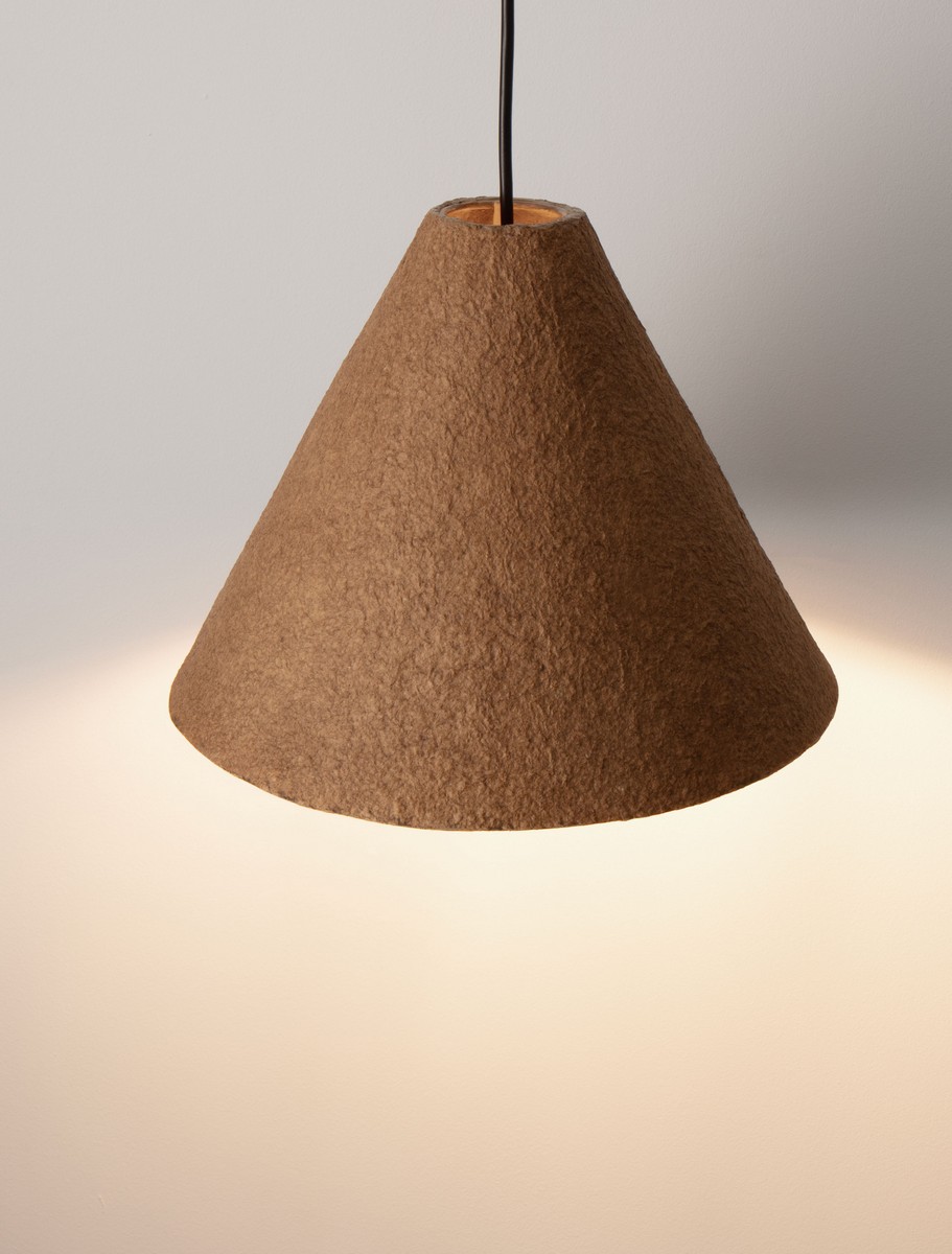 Lampa wisząca nowoczesna Luces Exclusivas ARENAS, brązowa, 1 × E27, Ø 30 cm – LE45840 - obrazek 5