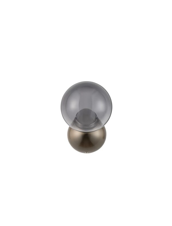 Kinkiet nowoczesny Luces Exclusivas ARGUIS, szary, LED 6 W 3000 K, Ø 13 cm – LE45848