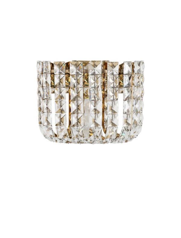 Kinkiet nowoczesny Luces Exclusivas ARONA, złoty, LED 12 W 3500 K, szer. 16,5 cm – LE45859