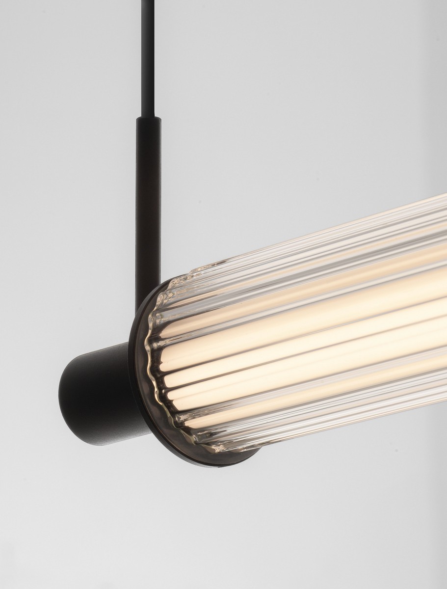 Lampa wisząca nowoczesna Luces Exclusivas ARUCAS, czarna, LED 27 W, szer. 5 cm – LE45879 - obrazek 5