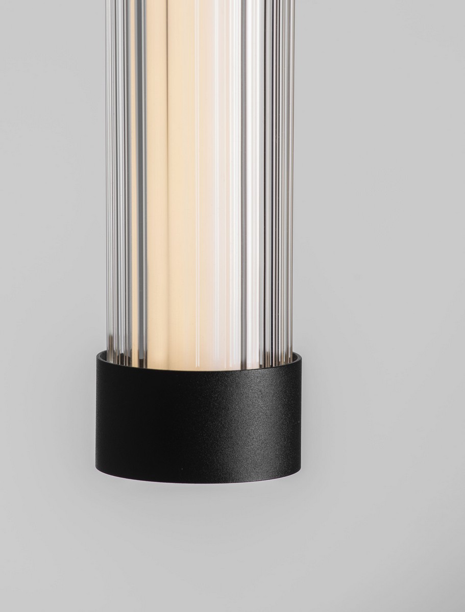 Lampa wisząca nowoczesna Luces Exclusivas ARUCAS, czarna, LED 14 W, Ø 6,5 cm – LE45880 - obrazek 4