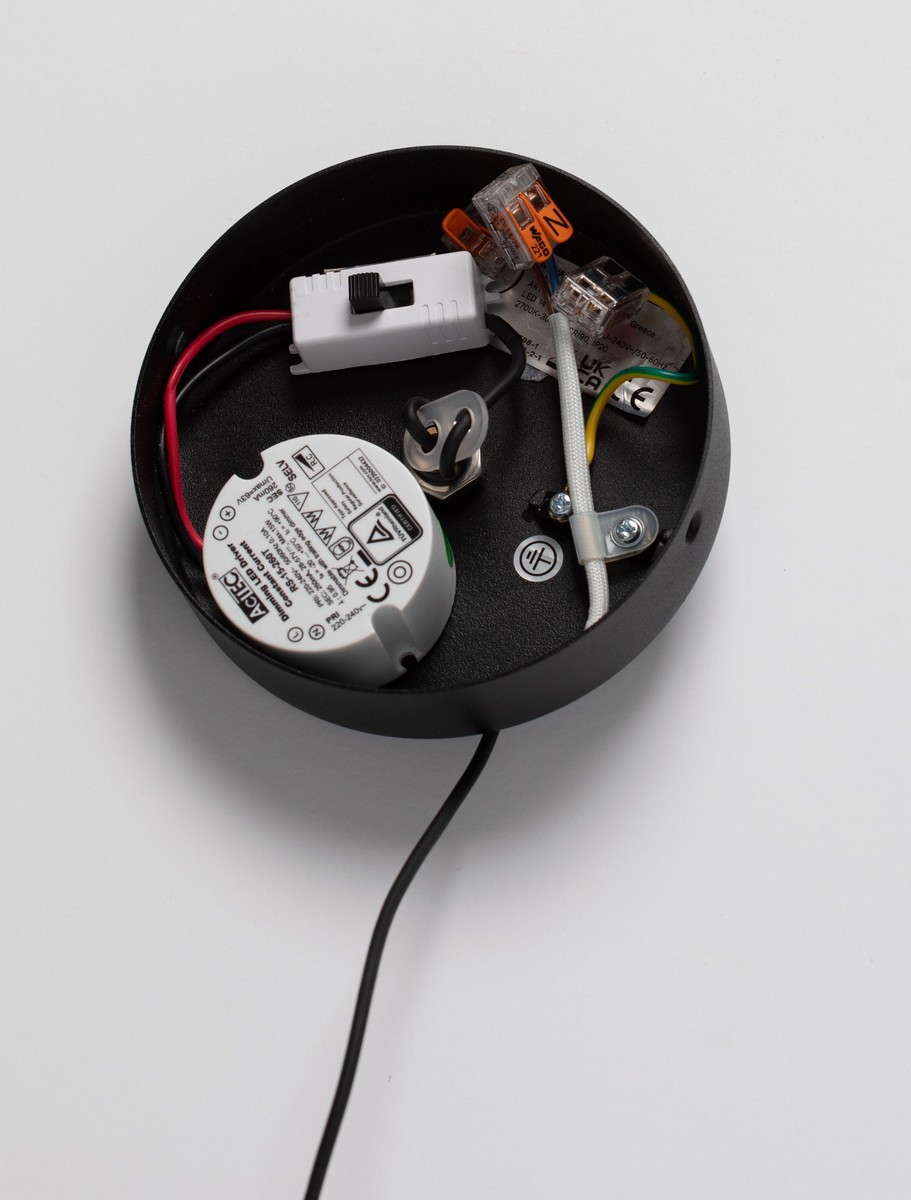 Lampa wisząca nowoczesna Luces Exclusivas ARUCAS, czarna, LED 14 W, Ø 6,5 cm – LE45880 - obrazek 6