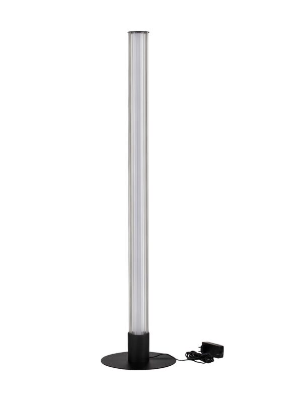 Lampa podłogowa nowoczesna Luces Exclusivas ARUCAS, czarna, LED 19 W, wys. 130 cm – LE45883