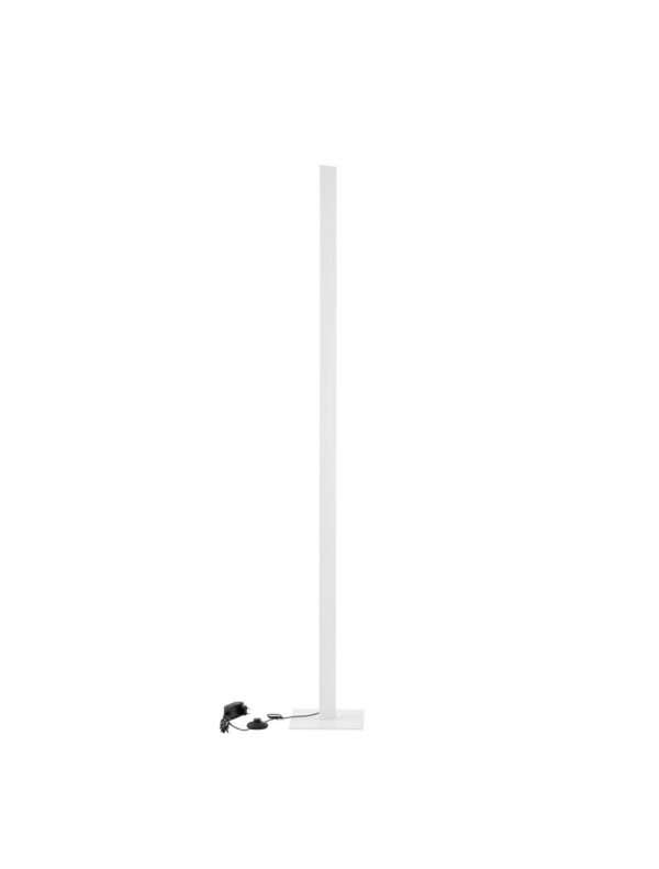Lampa podłogowa minimalistyczna Luces Exclusivas ASPE, biała, LED 30 W 3000 K, wys. 182 cm – LE45885