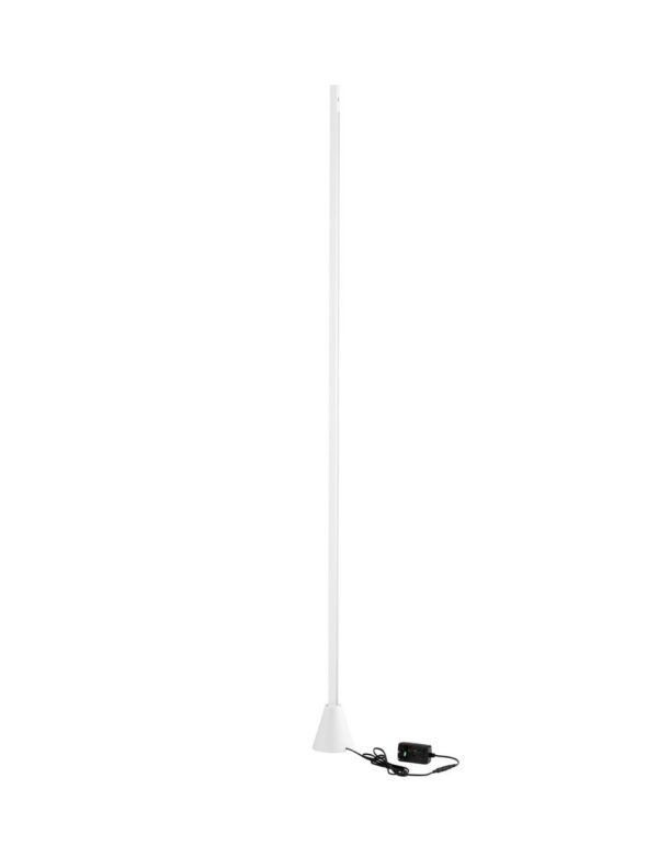 Lampa podłogowa minimalistyczna Luces Exclusivas AZPEIT, biała, LED 26 W 3000 K, wys. 150 cm – LE45909
