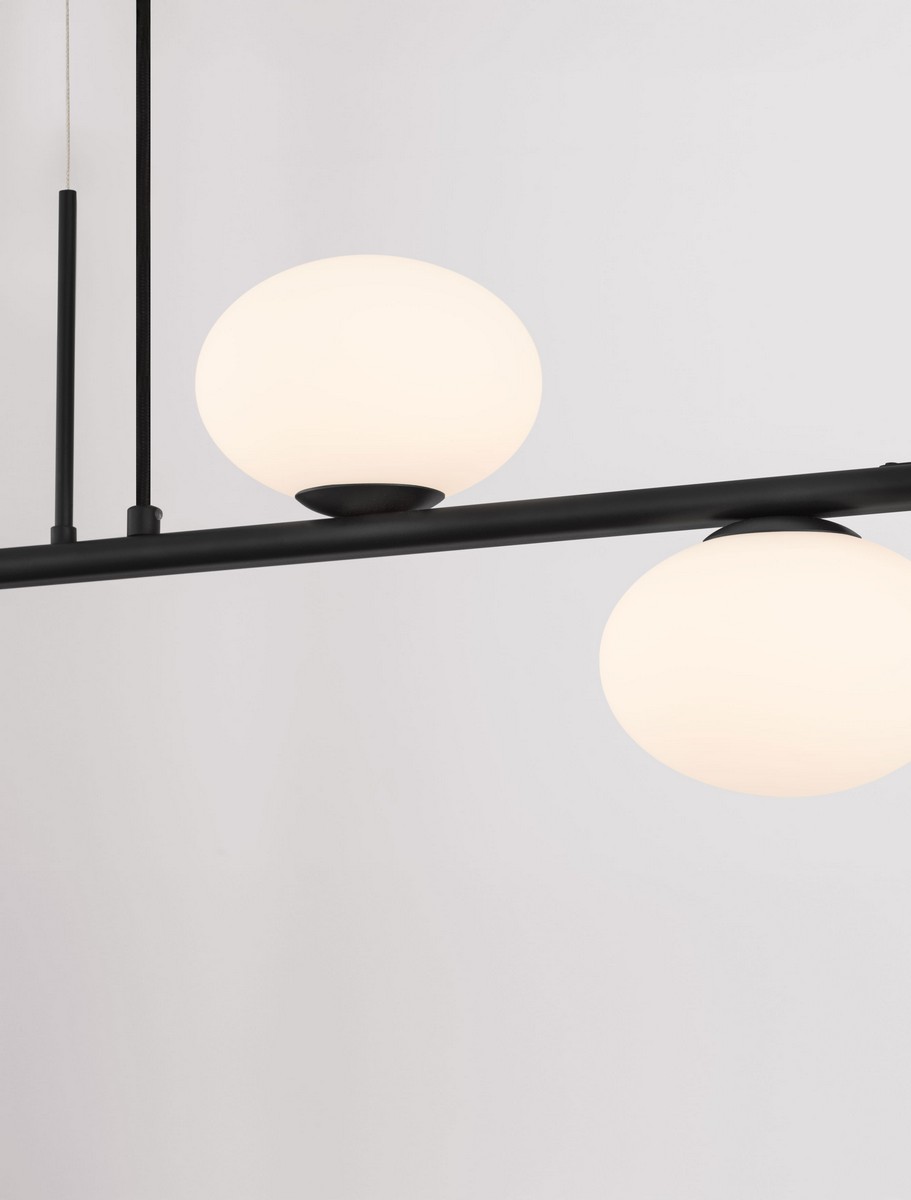 Lampa wisząca nowoczesna Luces Exclusivas BAIONA, czarna, LED / G9, szer. 14 cm – LE45912 - obrazek 4
