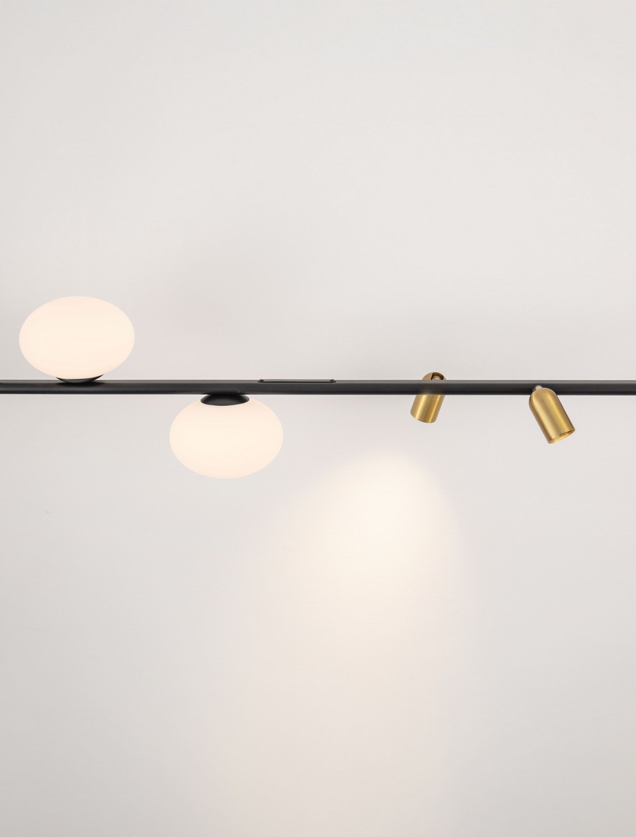 Lampa wisząca nowoczesna Luces Exclusivas BAIONA, czarna, LED / G9, szer. 14 cm – LE45912 - obrazek 6