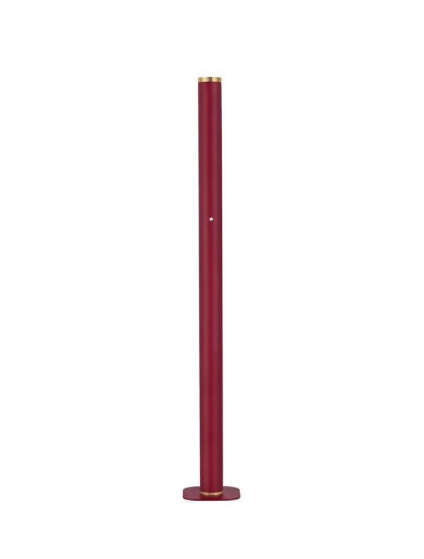 Lampa podłogowa minimalistyczna Luces Exclusivas BALAZO, bordowa, LED 47 W 3000 K, wys. 180 cm – LE45915