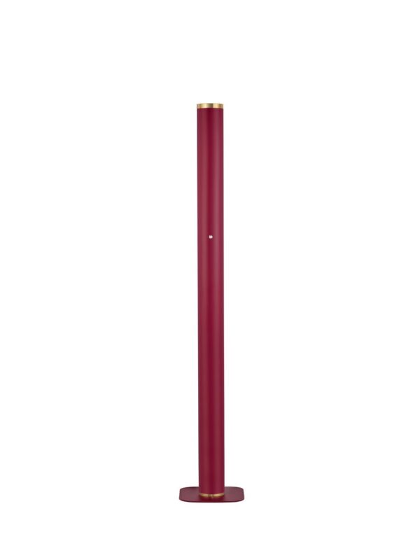 Lampa podłogowa minimalistyczna Luces Exclusivas BALAZO, bordowa, LED 57 W 3000 K, wys. 180 cm – LE45918