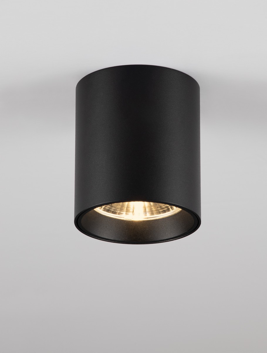 Reflektor sufitowy nowoczesny Luces Exclusivas BARBAD, czarny, LED 10 W 3000 K, Ø 7 cm – LE45919 - obrazek 4