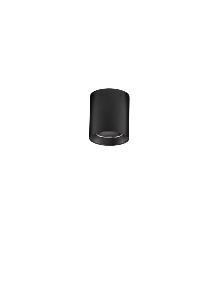 Reflektor sufitowy nowoczesny Luces Exclusivas BARBAD, czarny, LED 10 W 3000 K, Ø 7 cm – LE45919