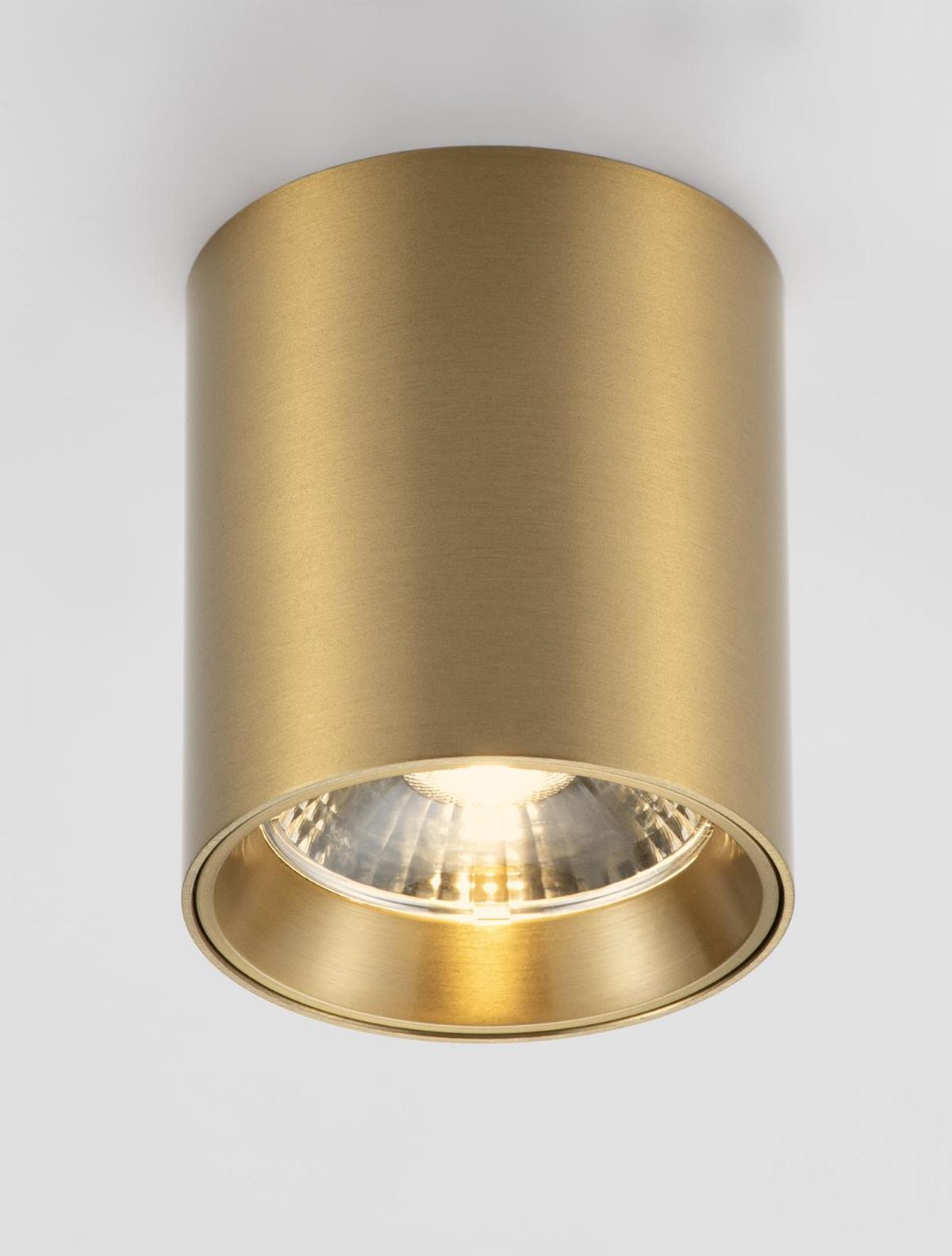 Reflektor sufitowy nowoczesny Luces Exclusivas BARBAD, złoty, LED 10 W 3000 K, Ø 7 cm – LE45921 - obrazek 5