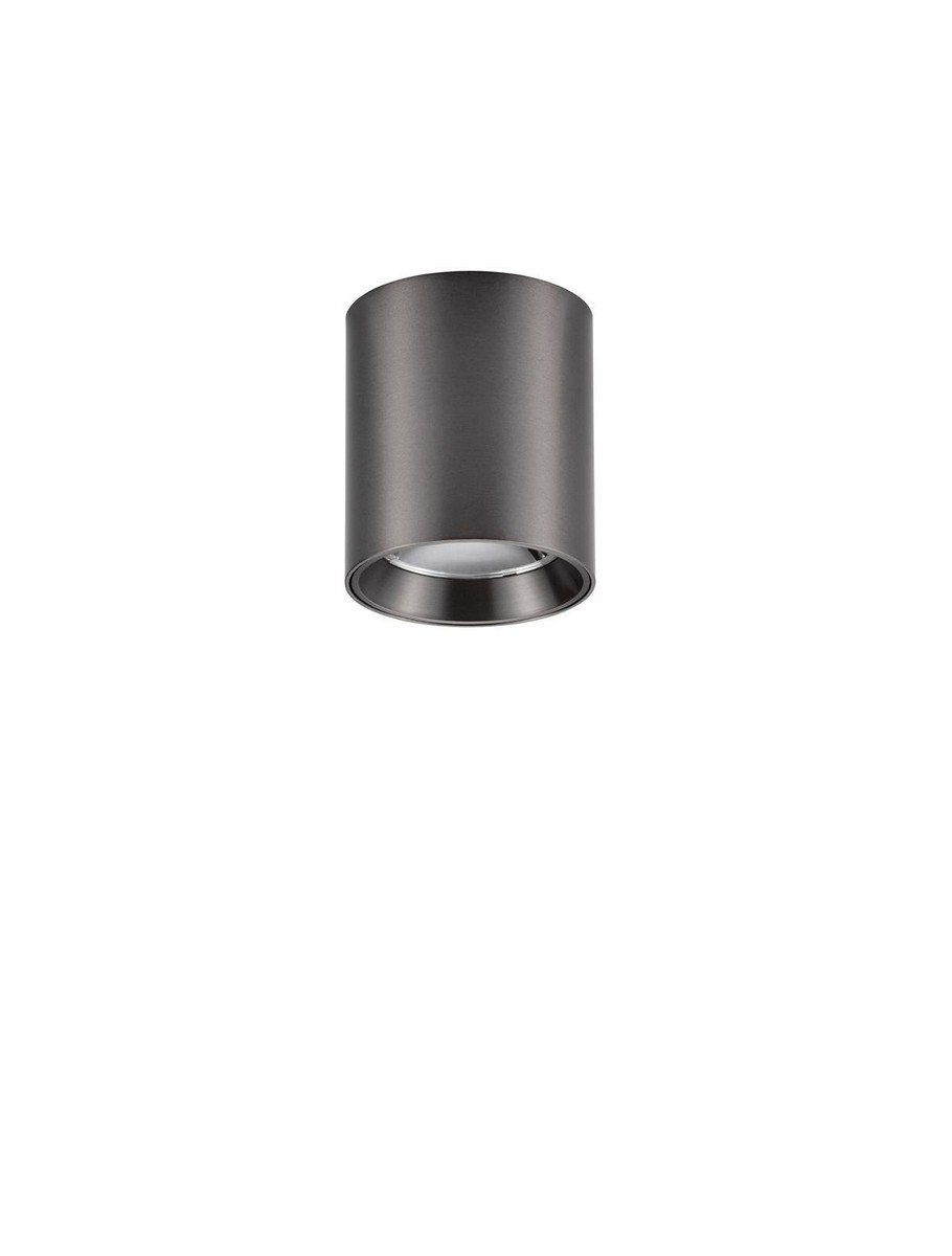 Reflektor sufitowy nowoczesny Luces Exclusivas BARBAD, szary, LED 10 W 3000 K, Ø 7 cm – LE45922