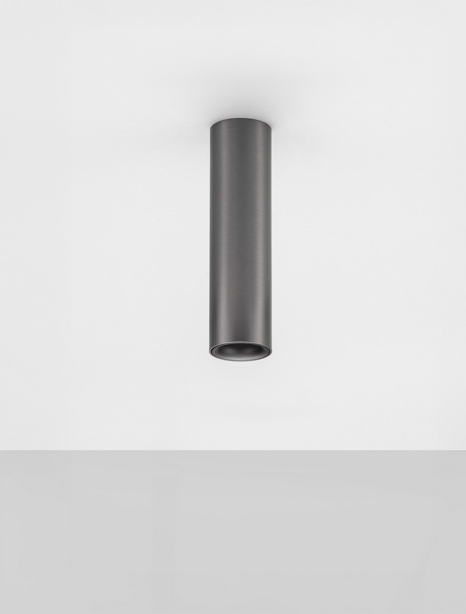 Reflektor sufitowy nowoczesny Luces Exclusivas BARXETA, szary, LED 6 W 3000 K, Ø 4 cm – LE45930 - obrazek 2