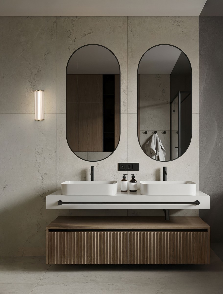 Kinkiet łazienkowy nowoczesny Luces Exclusivas BELCHITE, złoty, LED 11 W, szer. 8,2 cm – LE45937 - obrazek 2