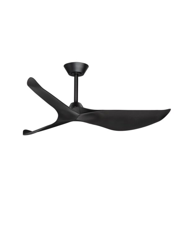 Wentylator sufitowy nowoczesny Luces Exclusivas BENAMA, czarny, Ø 127 cm – LE45941