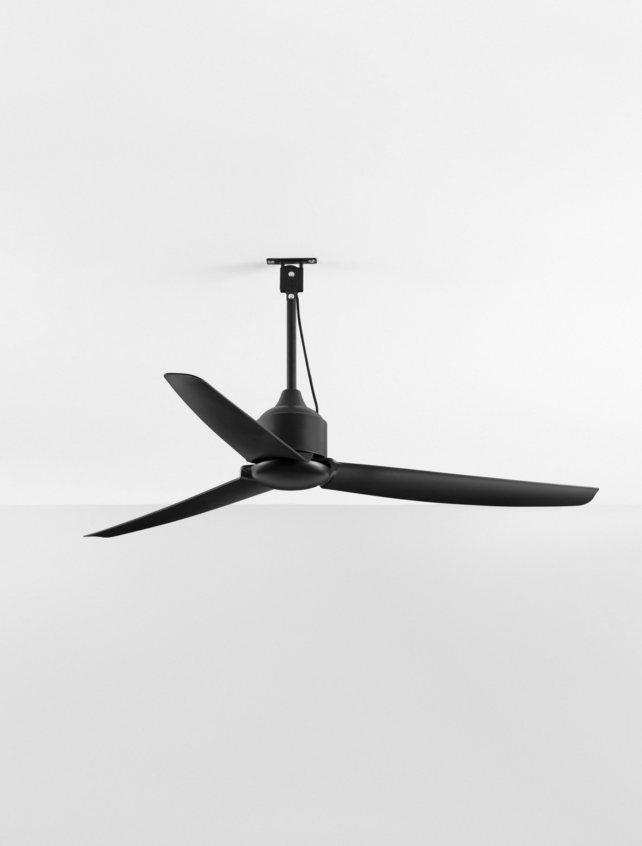 Wentylator sufitowy nowoczesny Luces Exclusivas BENAVIS, czarny, Ø 105 cm – LE45946 - obrazek 2