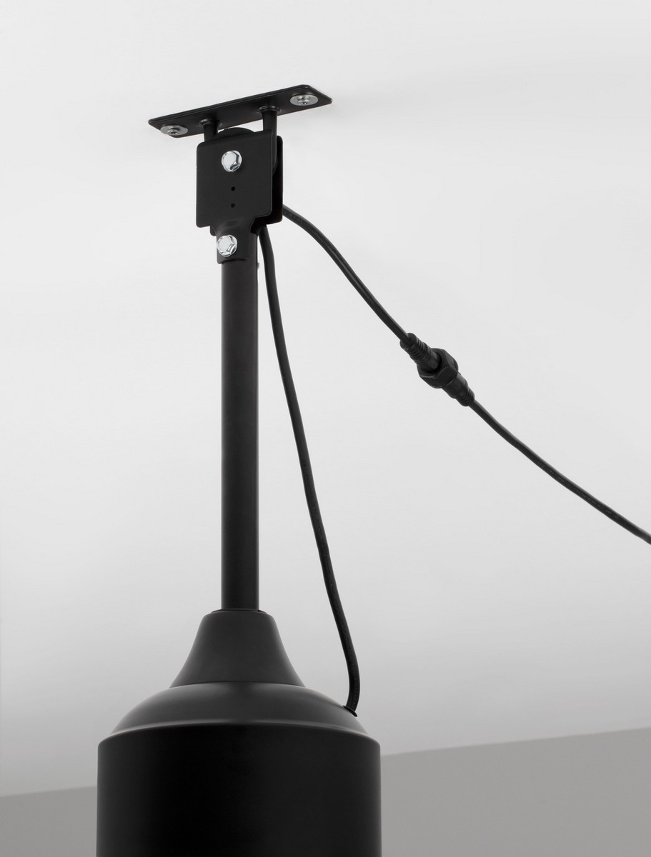 Wentylator sufitowy nowoczesny Luces Exclusivas BENAVIS, czarny, Ø 105 cm – LE45946 - obrazek 3