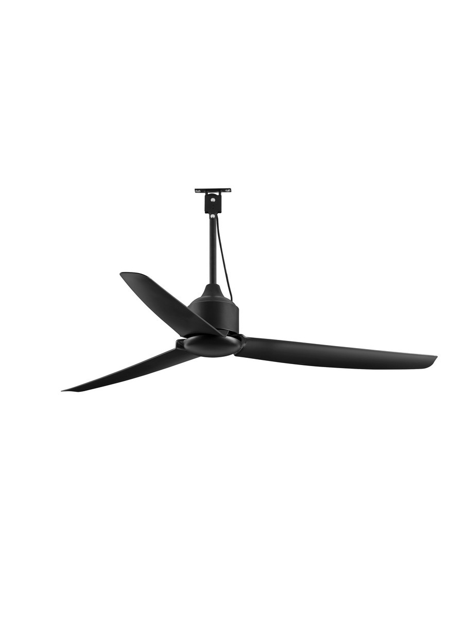 Wentylator sufitowy nowoczesny Luces Exclusivas BENAVIS, czarny, Ø 105 cm – LE45946