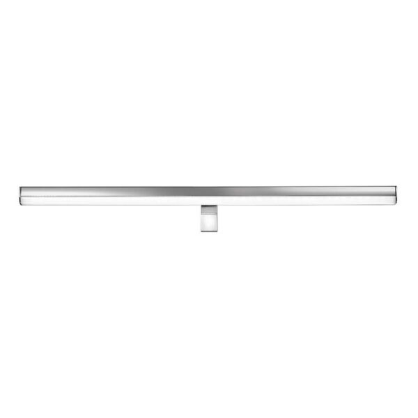 Kinkiet łazienkowy minimalistyczny Luces Exclusivas BIESCA, chrom, LED 18 W 3000 K, szer. 6,5 cm – LE45951
