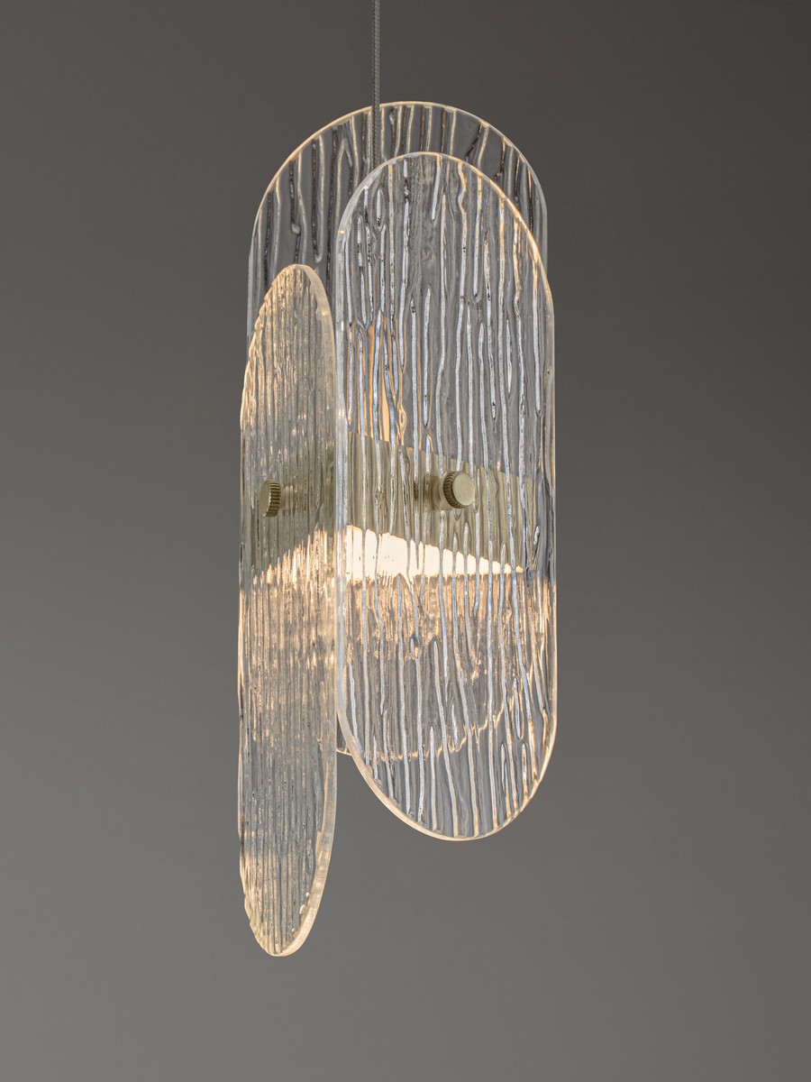 Lampa wisząca nowoczesna Luces Exclusivas BOSSOST, złota, LED 9 W 2700 K, Ø 14 cm – LE45953 - obrazek 3