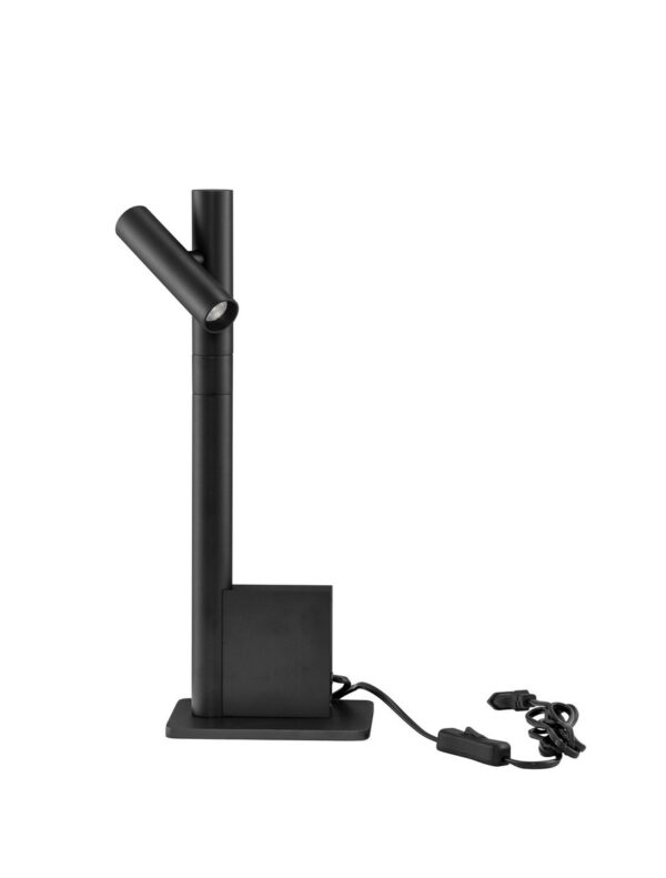 Lampa stołowa minimalistyczna Luces Exclusivas BROTO, czarna, LED 4 W 3000 K, wys. 39 cm – LE45960