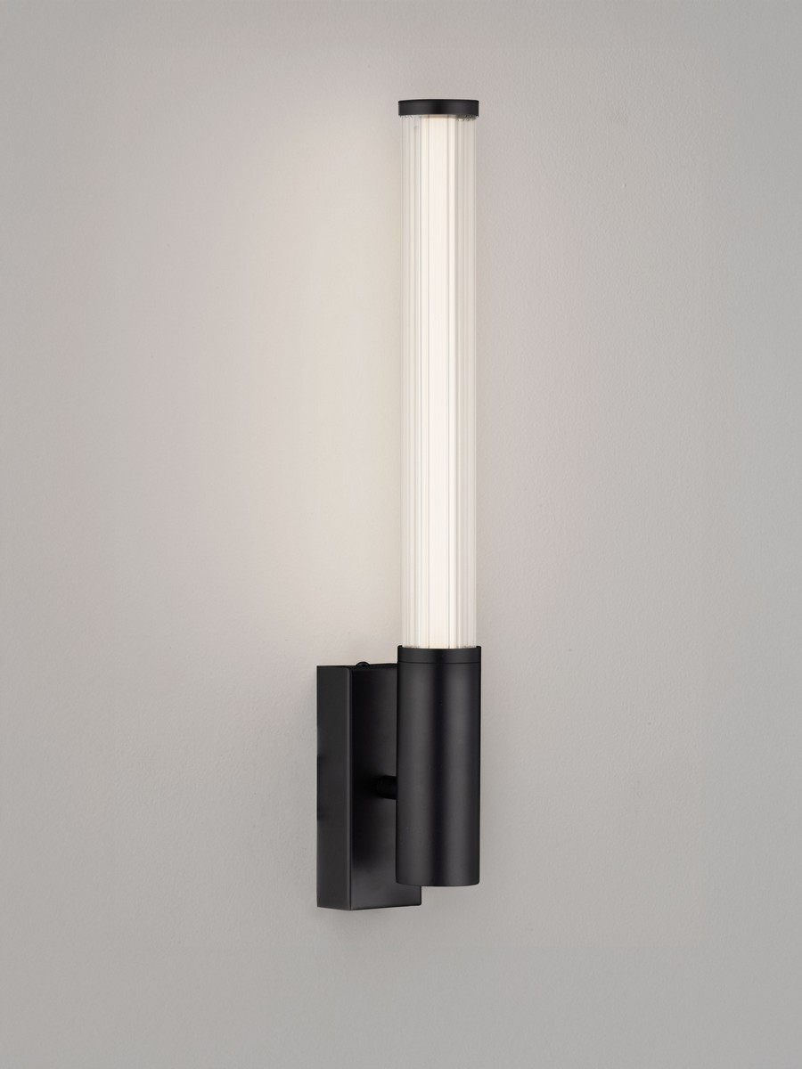 Kinkiet łazienkowy nowoczesny Luces Exclusivas CASTELLON, czarny, LED 8 W 3000 K, szer. 10 cm – LE45973 - obrazek 2