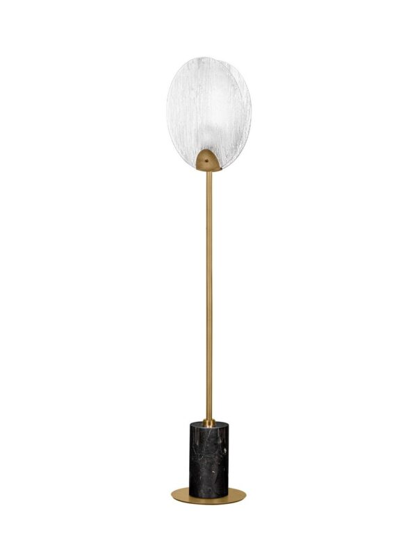 Lampa podłogowa nowoczesna Luces Exclusivas CONSUEGRA, mosiądz antyczny, LED 6 W 3000 K, wys. 168 cm – LE46003
