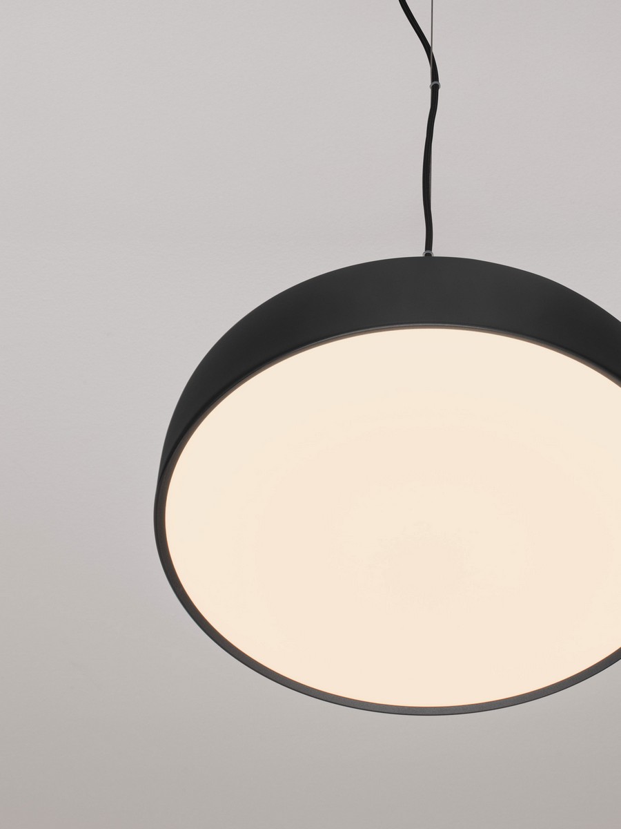 Lampa wisząca nowoczesna Luces Exclusivas DORRIA, czarna, LED 27 W 2700 K, Ø 40 cm – LE46007 - obrazek 5