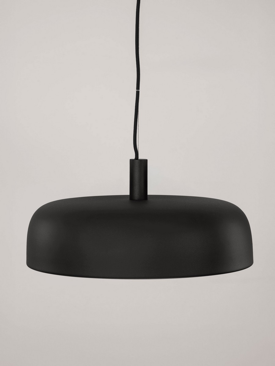 Lampa wisząca nowoczesna Luces Exclusivas DORRIA, czarna, LED 27 W 2700 K, Ø 40 cm – LE46007 - obrazek 6