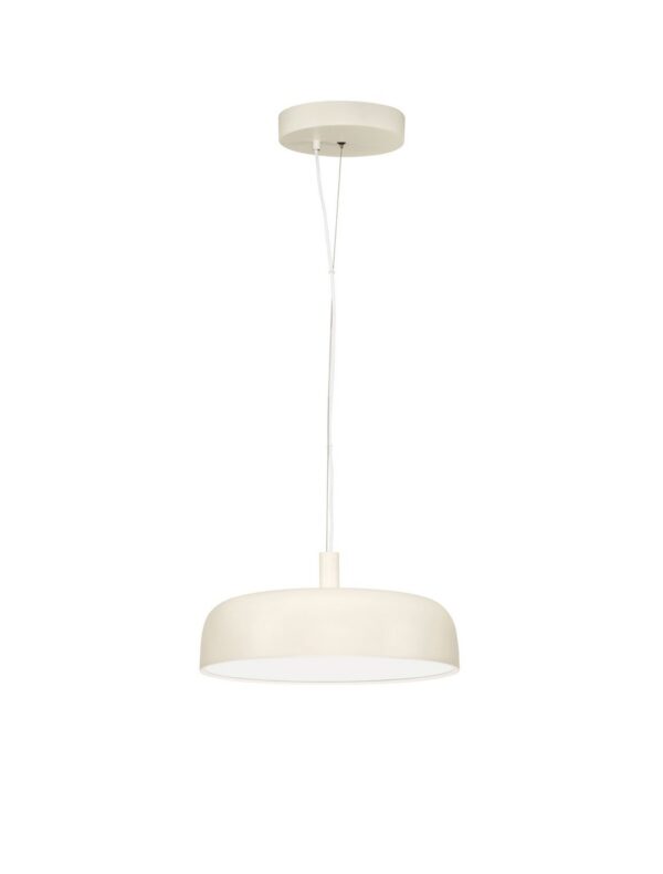 Lampa wisząca nowoczesna Luces Exclusivas DORRIA, kremowa, LED 27 W 3000 K, Ø 40 cm – LE46008