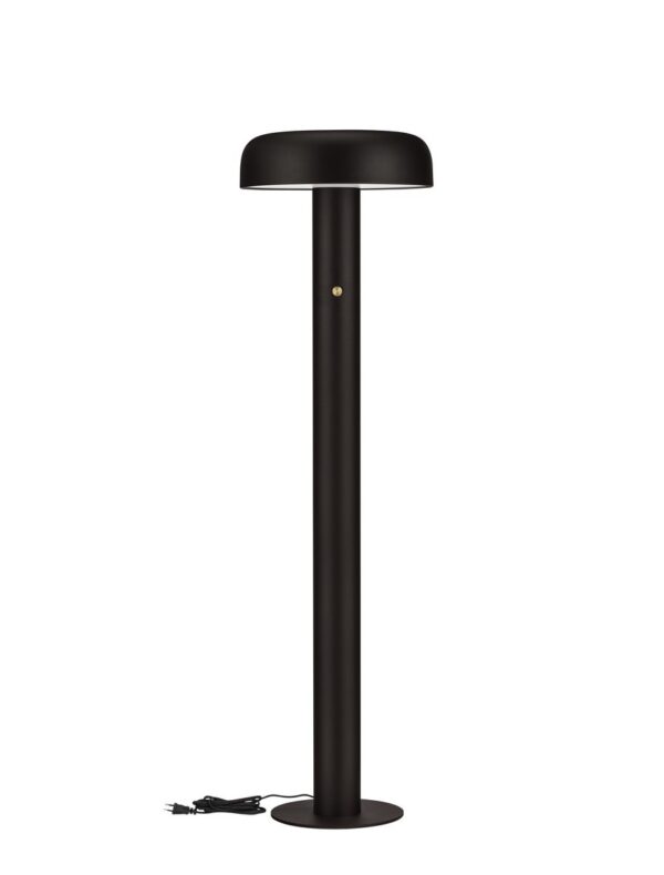 Lampa podłogowa nowoczesna Luces Exclusivas DORRIA, czarna, LED 28 W 2700 K, wys. 142 cm – LE46015