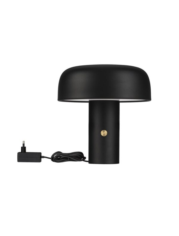 Lampa stołowa nowoczesna Luces Exclusivas DORRIA, czarna, LED 17 W 3000 K, wys. 31 cm – LE46018