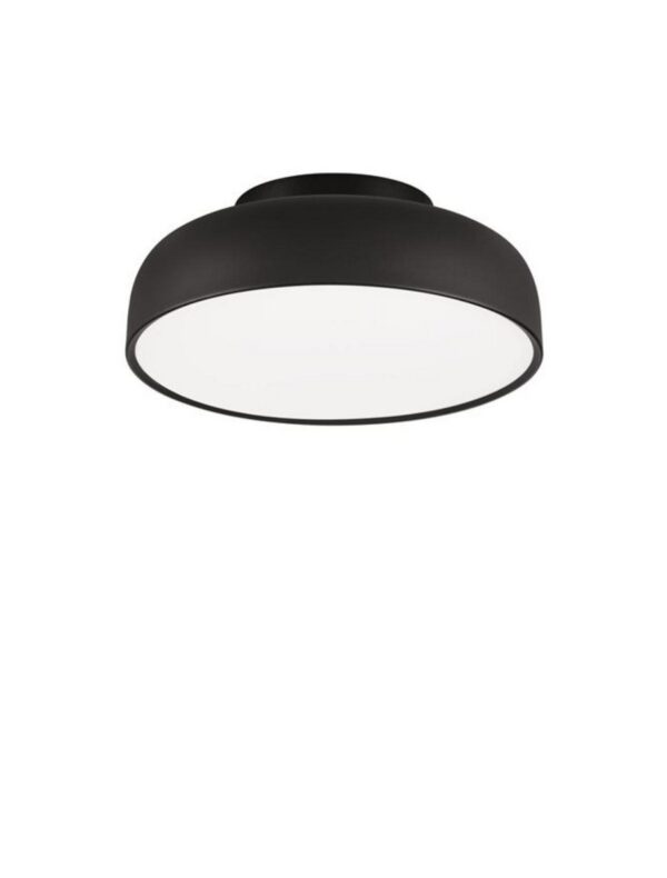 Plafon nowoczesny Luces Exclusivas DORRIA, czarny, LED 27 W 2700 K, Ø 40 cm – LE46030