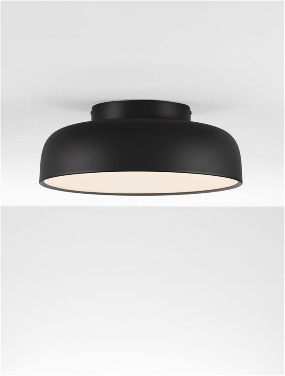 Plafon nowoczesny Luces Exclusivas DORRIA, czarny, LED 27 W 2700 K, Ø 40 cm – LE46030 - obrazek 4