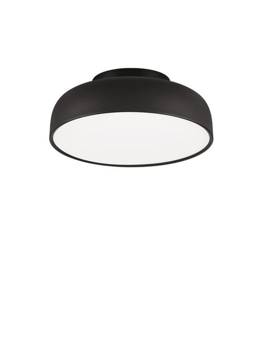 Plafon nowoczesny Luces Exclusivas DORRIA, czarny, LED 27 W 2700 K, Ø 40 cm – LE46030