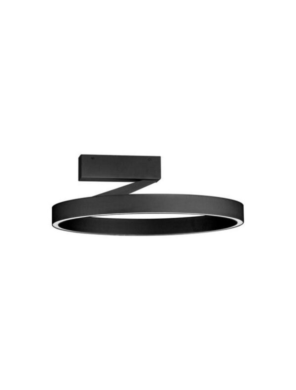 Plafon nowoczesny Luces Exclusivas GORAFE, czarny, LED 47 W, Ø 50 cm – LE46052