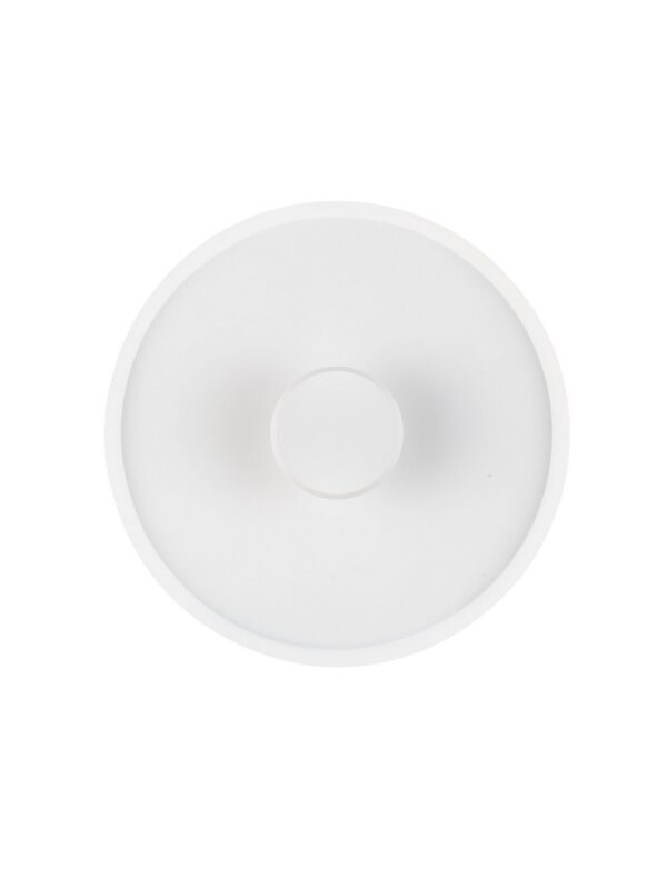 Kinkiet nowoczesny Luces Exclusivas GRAZAL, biały, LED 14 W, Ø 35,5 cm – LE46060