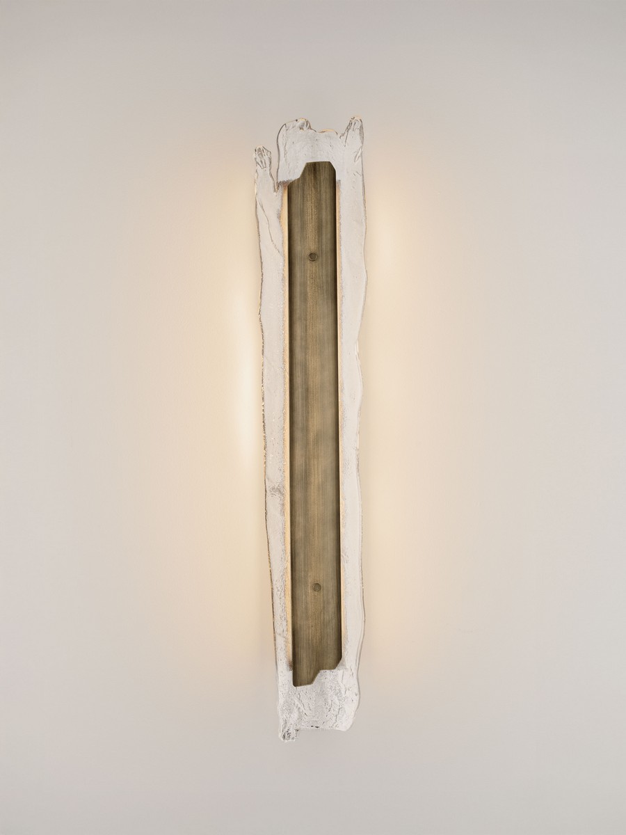 Kinkiet nowoczesny Luces Exclusivas HARIA, mosiądz antyczny, LED 24 W 3000 K, szer. 8 cm – LE46066 - obrazek 3