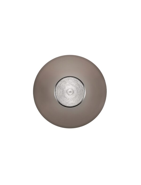 Kinkiet nowoczesny Luces Exclusivas HUANUCO, brązowy / nikiel matowy, LED 7 W 3000 K, Ø 15 cm – LE46076