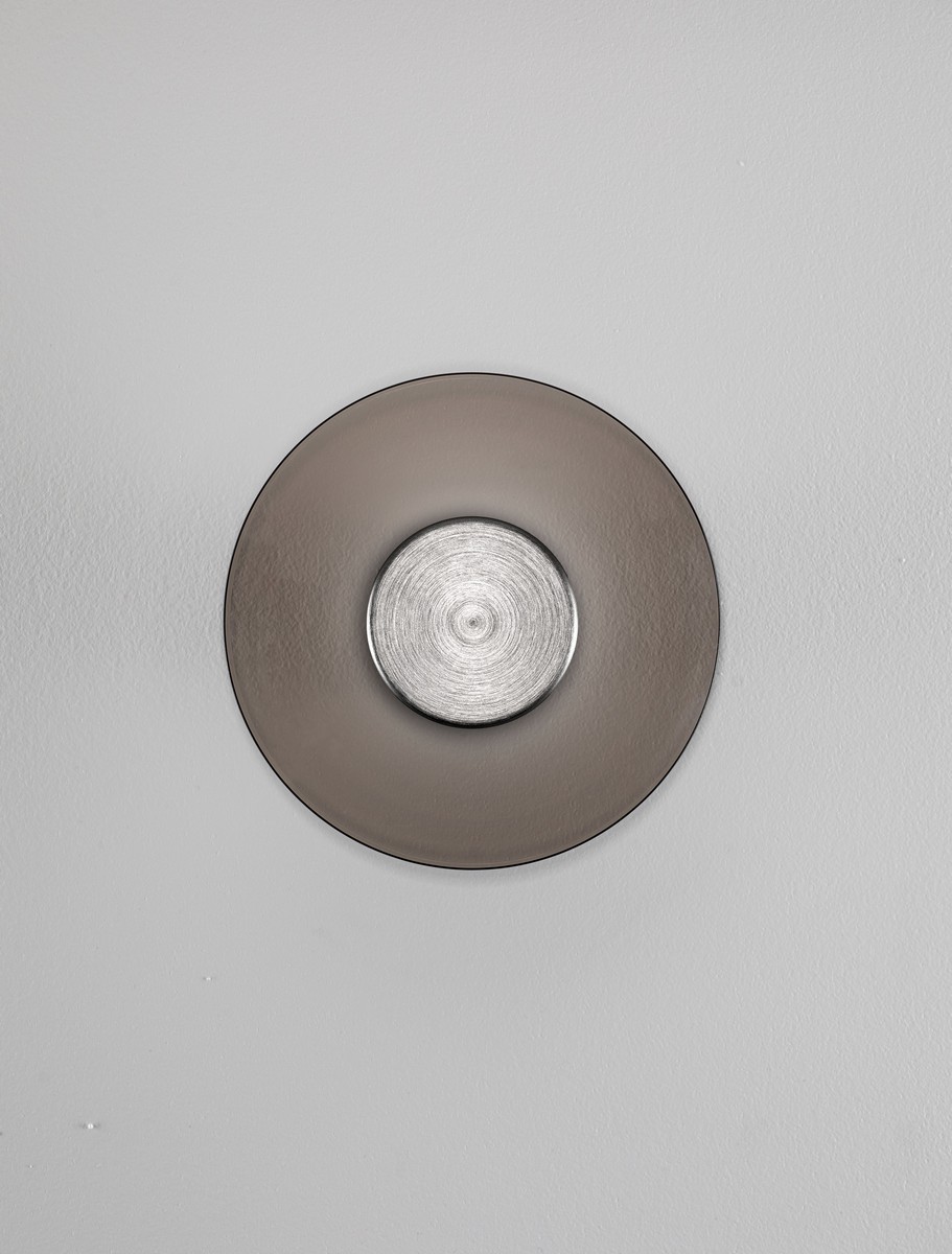 Kinkiet nowoczesny Luces Exclusivas HUANUCO, brązowy / nikiel matowy, LED 7 W 3000 K, Ø 15 cm – LE46076 - obrazek 3