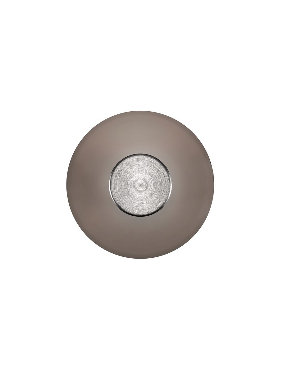Kinkiet nowoczesny Luces Exclusivas HUANUCO, brązowy / nikiel matowy, LED 7 W 3000 K, Ø 15 cm – LE46076