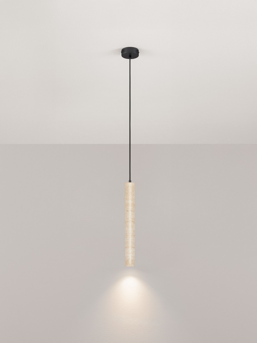 Lampa wisząca nowoczesna Luces Exclusivas INGENIO, beżowa, LED 3 W 3000 K, Ø 4,5 cm – LE46079 - obrazek 3