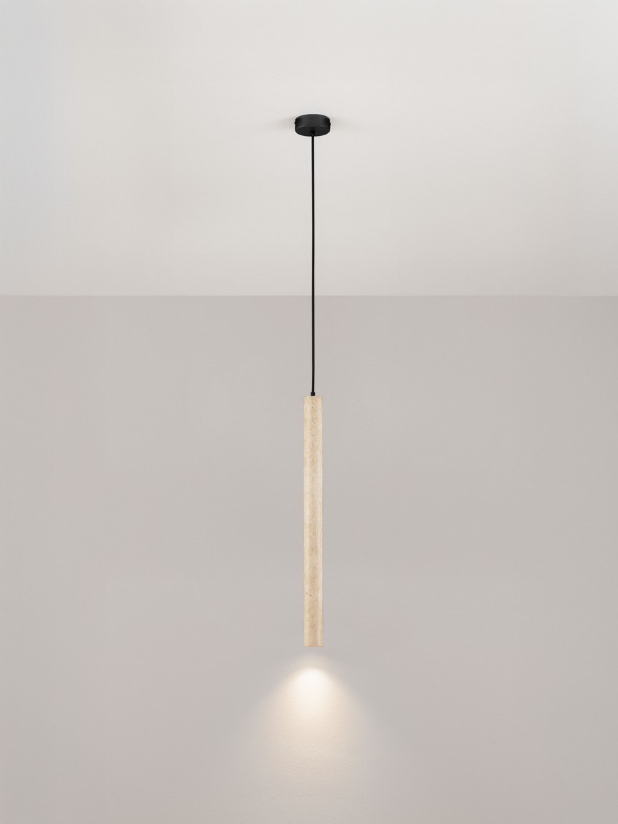 Lampa wisząca nowoczesna Luces Exclusivas INGENIO, beżowa, LED 3 W 3000 K, Ø 4,5 cm – LE46080 - obrazek 3
