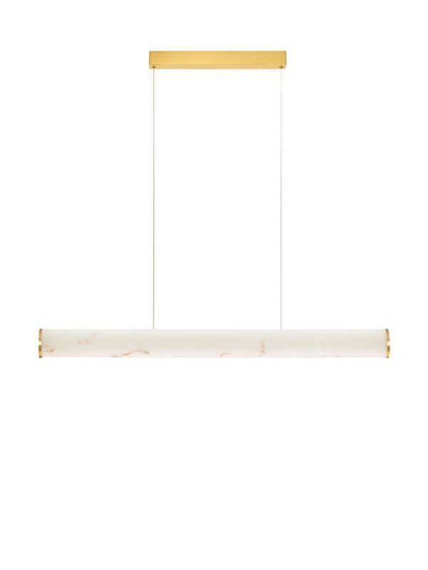 Lampa wisząca nowoczesna Luces Exclusivas JUMILLA, złota, LED 35 W 3000 K, szer. 8 cm – LE46084