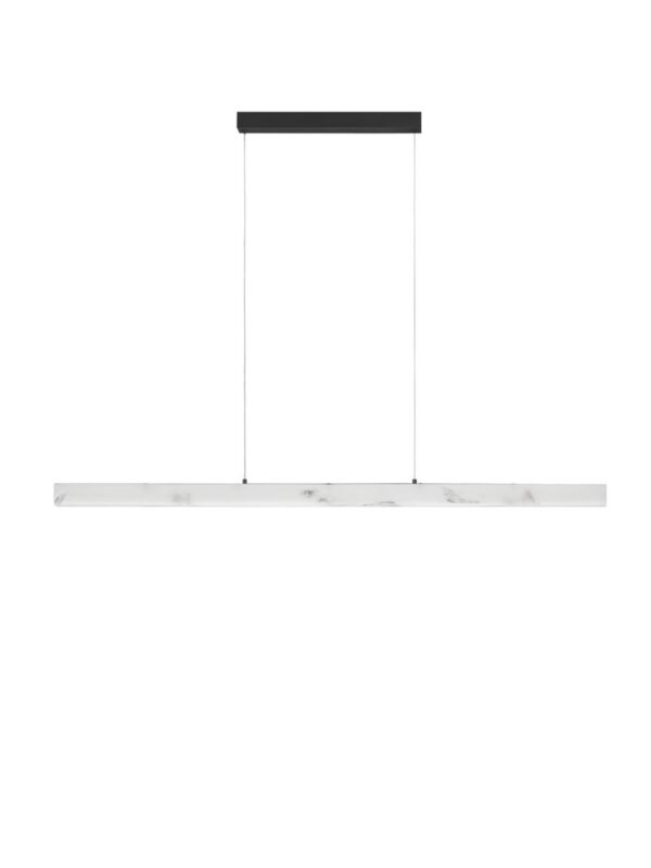 Lampa wisząca nowoczesna Luces Exclusivas LANZAROTE, czarna, LED 36 W 3000 K, szer. 6 cm – LE46086