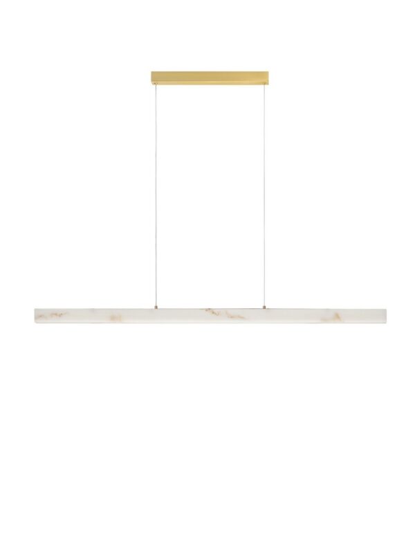 Lampa wisząca nowoczesna Luces Exclusivas LANZAROTE, złota, LED 36 W 3000 K, szer. 6 cm – LE46088