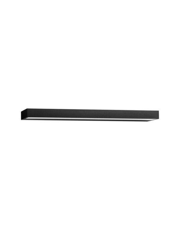 Kinkiet łazienkowy nowoczesny Luces Exclusivas LONVILA, czarny, LED 8 W, szer. 10,5 cm – LE46090