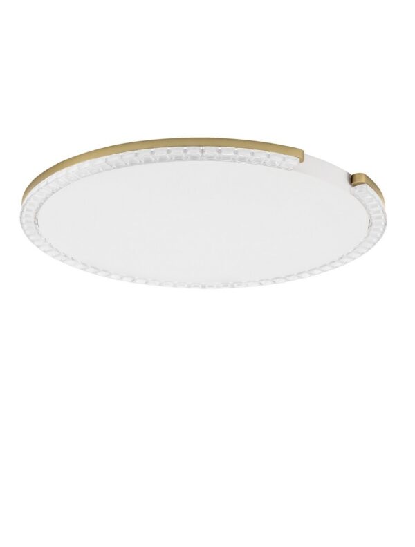 Plafon nowoczesny Luces Exclusivas MAHON, złoty, LED 30 W 3000 K, Ø 65 cm – LE46108